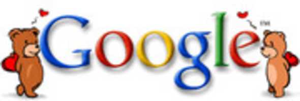 Free download Google Doodle - Valentines Day 2001 free photo or picture to be edited with GIMP online image editor