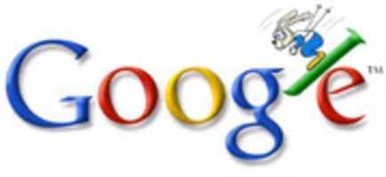 Free download Google Doodle - Winter Olympics 2002 - Alpine Skiing free photo or picture to be edited with GIMP online image editor