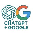 Google in ChatGPT  screen for extension Chrome web store in OffiDocs Chromium
