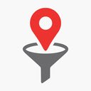 Google Maps List Filter  screen for extension Chrome web store in OffiDocs Chromium
