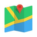 Écran de sélection et de recherche de Google Maps pour l'extension Chrome web store dans OffiDocs Chromium