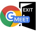 Google Meet Auto Quitting  screen for extension Chrome web store in OffiDocs Chromium