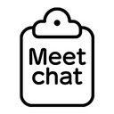 Google Meet Chat to Clipboard  screen for extension Chrome web store in OffiDocs Chromium