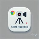 Google Meet Recording Reminder  screen for extension Chrome web store in OffiDocs Chromium