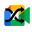 Google Meet Shuffle Participants  screen for extension Chrome web store in OffiDocs Chromium