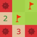 Google Minesweeper Classroom 6x  screen for extension Chrome web store in OffiDocs Chromium