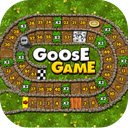 Goose Game Roll the dice and race to the final square!  screen for extension Chrome web store in OffiDocs Chromium