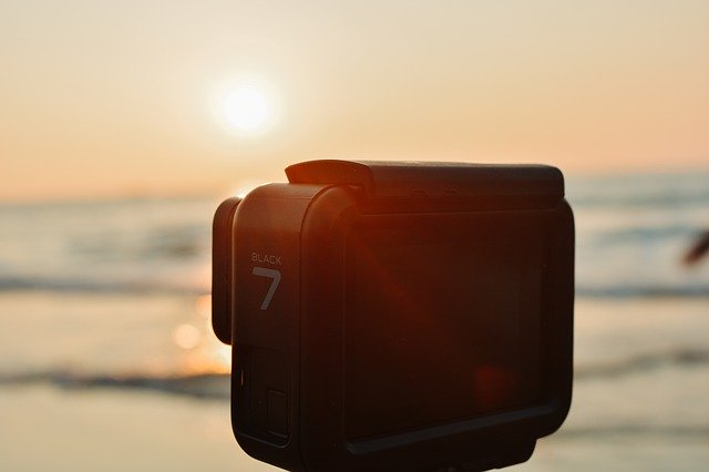 Kostenloser Download von GoPro Hero7 Summer Equipment Kostenloses Bild, das mit dem kostenlosen Online-Bildeditor GIMP bearbeitet werden kann