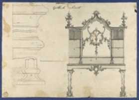 ດາວໂຫຼດຟຣີ Gothick [Gothic] Cabinet, from Chippendale Drawings, Vol. II ຮູບພາບຫຼືຮູບພາບຟຣີທີ່ຈະແກ້ໄຂດ້ວຍບັນນາທິການຮູບພາບອອນໄລນ໌ GIMP