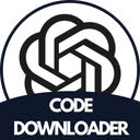GPT Code Download Button  screen for extension Chrome web store in OffiDocs Chromium