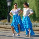 Graceful dancers  screen for extension Chrome web store in OffiDocs Chromium