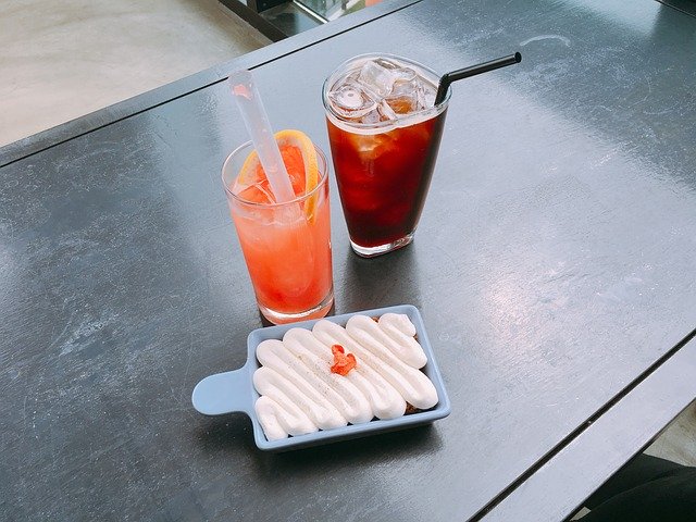 Free download grapefruit ade americano cafe break free picture to be edited with GIMP free online image editor