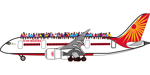 Бесплатная загрузка Graphic Airplane India AirFree векторная графика на Pixabay бесплатная иллюстрация для редактирования с помощью онлайн-редактора изображений GIMP