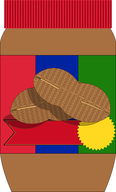 Free download Graphic Peanut Butter Peanuts - Free vector graphic on Pixabay free illustration to be edited with GIMP free online image editor