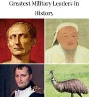 Free download Greatest Military Leaders - History Meme free photo or picture to be edited with GIMP online image editor
