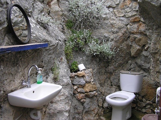 Free download greek island kos wc toilet rustic free picture to be edited with GIMP free online image editor