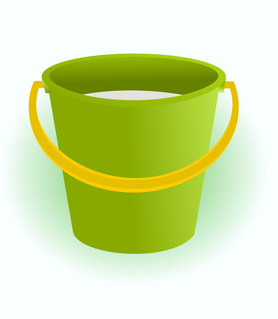 Free download Green Bucket Household - Free vector graphic on Pixabay free illustration to be edited with GIMP free online image editor