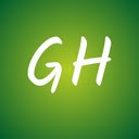 Green Heart Theme  screen for extension Chrome web store in OffiDocs Chromium