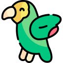 Green Parrot Perch  screen for extension Chrome web store in OffiDocs Chromium