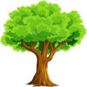 Pantalla de búsqueda de árbol verde para la extensión Chrome web store en OffiDocs Chromium