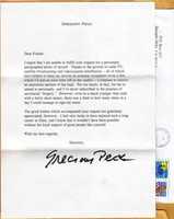 Free download Gregory Peck Letter free photo or picture to be edited with GIMP online image editor