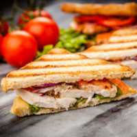 Free download Grilled Chicken Sandwich free photo or picture to be edited with GIMP online image editor