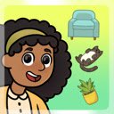 Grils makeup and Decor Game  screen for extension Chrome web store in OffiDocs Chromium