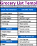 Téléchargement gratuit du modèle imprimable de liste d'épicerie DOC, XLS ou PPT gratuit à éditer avec LibreOffice en ligne ou OpenOffice Desktop en ligne