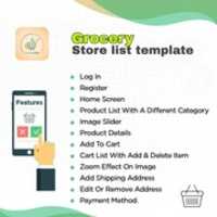 Free download Grocery store list Template free photo or picture to be edited with GIMP online image editor