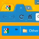 Grooveshark Day at the Beach Theme  screen for extension Chrome web store in OffiDocs Chromium
