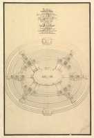 Free download Ground Plan for a Catafalque for Eleonora Magdalena Theresa (6 Jan. 1655 - 19 Jan. 1720) free photo or picture to be edited with GIMP online image editor
