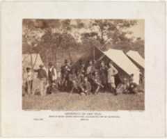 Free download Group at Secret Service Department, Headquarters, Army of the Potomac, Antietam, October 1862 free photo or picture to be edited with GIMP online image editor
