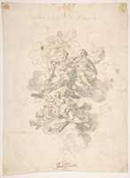 Free download Group of Allegorical figures: Sketch for a Ceiling Decoration ? free photo or picture to be edited with GIMP online image editor
