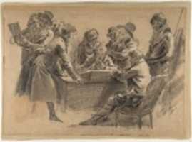 Free download Group of Artists in Jean-Baptiste Isabeys Studio free photo or picture to be edited with GIMP online image editor