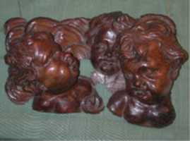 Free download Group of cherub heads free photo or picture to be edited with GIMP online image editor