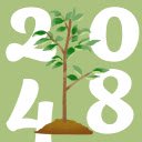 Grow 2048  screen for extension Chrome web store in OffiDocs Chromium