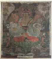 Unduh gratis Guanyin Seated on a Lotus Throne foto atau gambar gratis untuk diedit dengan editor gambar online GIMP
