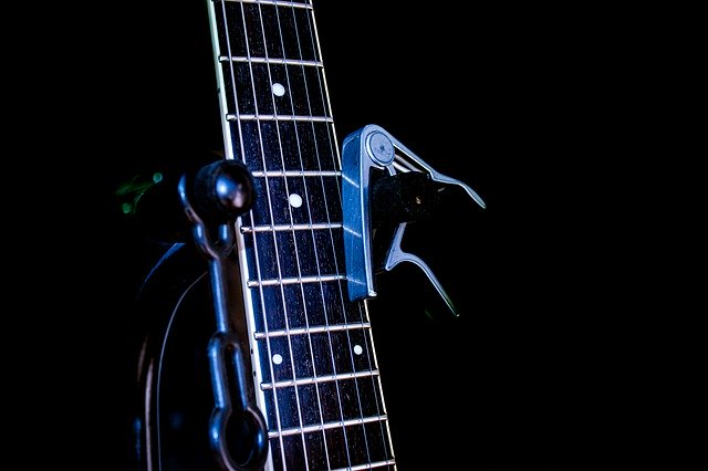 ギター音楽のクールな壁紙