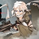 Gun Gale Online: Sinon Sniper-Theme 1280x720-Bildschirm für die Erweiterung des Chrome-Webshops in OffiDocs Chromium