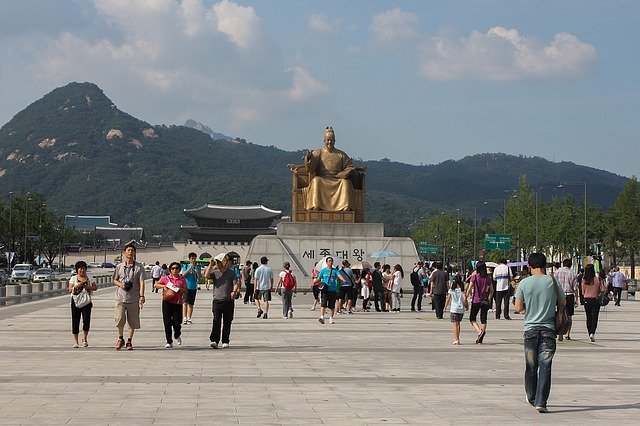 Free download gwanghwamun gyeongbokgung palace free picture to be edited with GIMP free online image editor