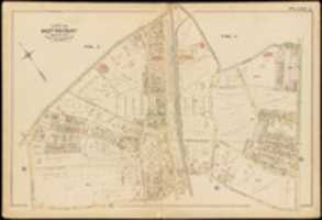 Free download G.W._Bromley_1884_Map_West_Roxbury_Jamaica_Plain free photo or picture to be edited with GIMP online image editor