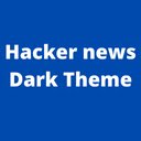 Hacker News Dark Theme  screen for extension Chrome web store in OffiDocs Chromium