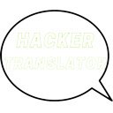 Hacker Translator  screen for extension Chrome web store in OffiDocs Chromium
