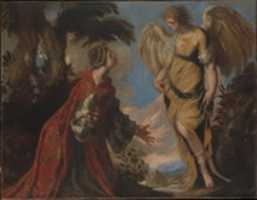 Free download Hagar and the Angel free photo or picture to be edited with GIMP online image editor