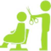 Free download hairdresser-with-scissors-cutting-the-hair-to-a-client-sitting-in-front-of-him (1) free photo or picture to be edited with GIMP online image editor