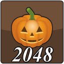 Halloween 2048  screen for extension Chrome web store in OffiDocs Chromium