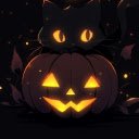 Halloween Black Cat Live Wallpaper  screen for extension Chrome web store in OffiDocs Chromium