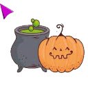 Halloween Cursor  screen for extension Chrome web store in OffiDocs Chromium