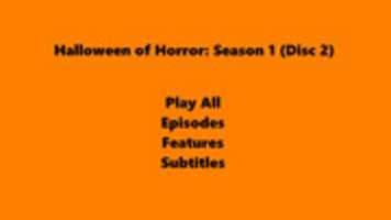 Free download Halloween of Horror Season 1 Disc 2 Menu #1 free photo or picture to be edited with GIMP online image editor