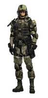 Free download Halo 3: UNSC Marine - Concept Art free photo or picture to be edited with GIMP online image editor